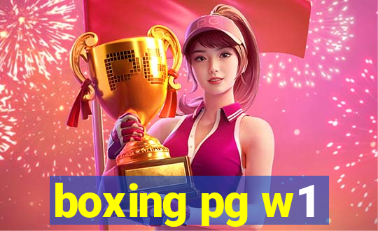 boxing pg w1